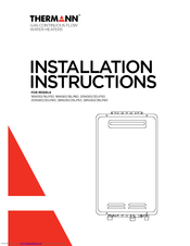 Thermann 16NG60 Installation Instructions Manual
