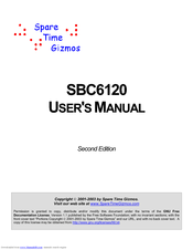 Gibson SBC6120 User Manual