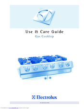Electrolux GAS COOKTOP Use & Care Manual