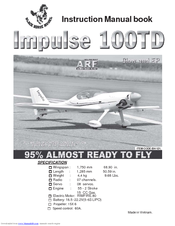 Black Horse Model Impulse 100TD Instruction Manual Book