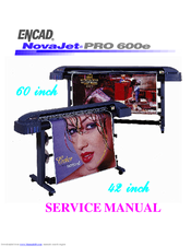 Encad NovaJet Pro 600e Service Manual