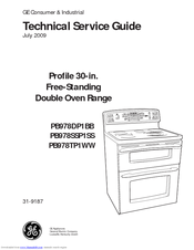 GE Consumer & Industrial PB978DP1BB Technical Service Manual