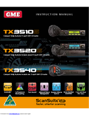 GME TX3540S Instruction Manual