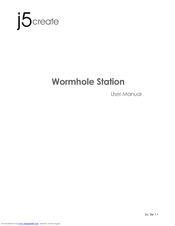 J5create Wormhole Station JUH-320 User Manual
