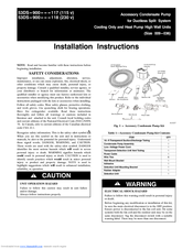 Dynamic 53DS---900--- --- ---118 Installation Instructions Manual