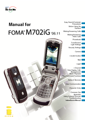 Motorola Foma M702iG Manuals | ManualsLib