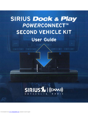 Sirius Satellite Radio Dock & Play PowerConnect User Manual