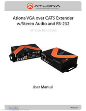 Atlona AT-VGA-RS300SRS User Manual