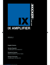 Kicker IX.2-SERIES Owner's Manual