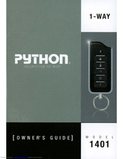 Python 1401 Owner's Manual