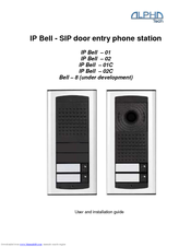 Alpha Technologies IP Bell-01C User And Installation Manual