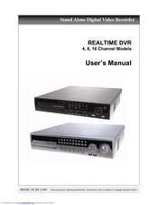 Eccs REALTIME DVR User Manual