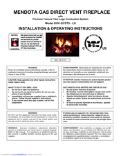 Mendota DXV-35 DT3 - LX Installation & Operating Instructions Manual