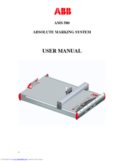 ABB AMS 500 User Manual