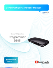 Comfort audio Comfort Digisystem Programmer DT05 User Manual