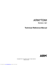 Arm ARM7TDMI Technical Reference Manual