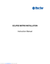 Clear-Com ECLIPSE MATRIX Instruction Manual