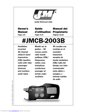 J&M Corporation JMCB-2003B Owner's Manual
