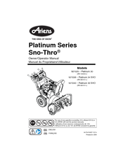 Details about   Snow Thro Deluxe BLOWER 24 27 30 & Platinum 24 & 30 Operator Instruction Manual