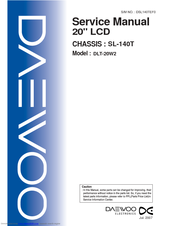 Daewoo DLT-20W2 Service Manual