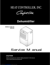 Heat Controller Comfort-Aire BHD-652 Service Manual