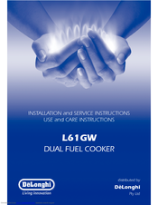 DeLonghi L61GW Use And Care Instructions Manual