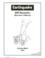 Earthquake CRT series Operator's Manual