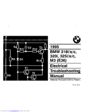 BMW 1995 318ic Electric Troubleshooting Manual