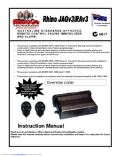 RHINO Rhino JAGv3 Instruction Manual