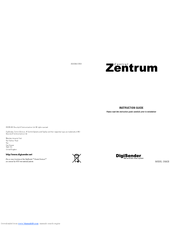 DigiSender Zentrum Control DG420 Instruction Manual
