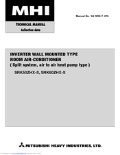Mitsubishi SRK50ZHX-S Technical Manual