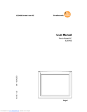 IFM Electronic E2D400 Series User Manual