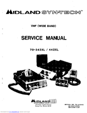 Midland Syn-Tech 70-342XL Service Manual