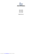 Sly Electronics SLV252 User Manual