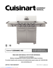 Cuisinart 85-3087-4 Assembly Manual