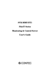 Contec SVR-MMFFIT User Manual