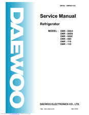Daewoo DMR - 08SO Service Manual