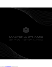 Master&Dynamic MH 30 Owner's Manual