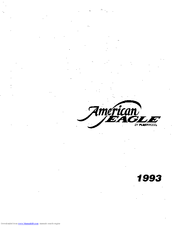 Fleetwood 1993 American Eagle Owner's Manual