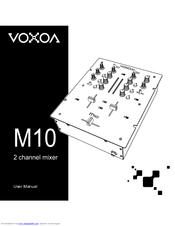 Voxoa M10 User Manual