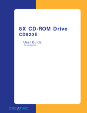 Creative CD820E User Manual