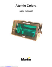 Martin Atomic Colors User Manual