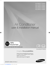 Samsung AQ18VFU Series User & Installation Manual