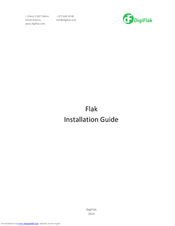 DigiFlak Flak Installation Manual
