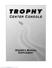Bayliner Trophy 2503FM Owner's Manual