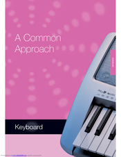Common Approach Electronic Keyboard Owner's Manual