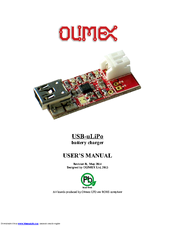 OLIMEX USB-uLiPo User Manual