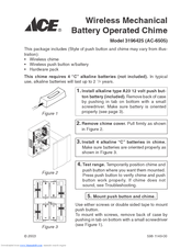 Ace 3196425 Quick Manual