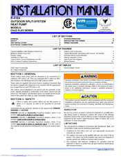 Johnson Controls CHJD FLEX SERIES Installation Manual