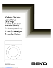 Beko Washing Machine User Manual